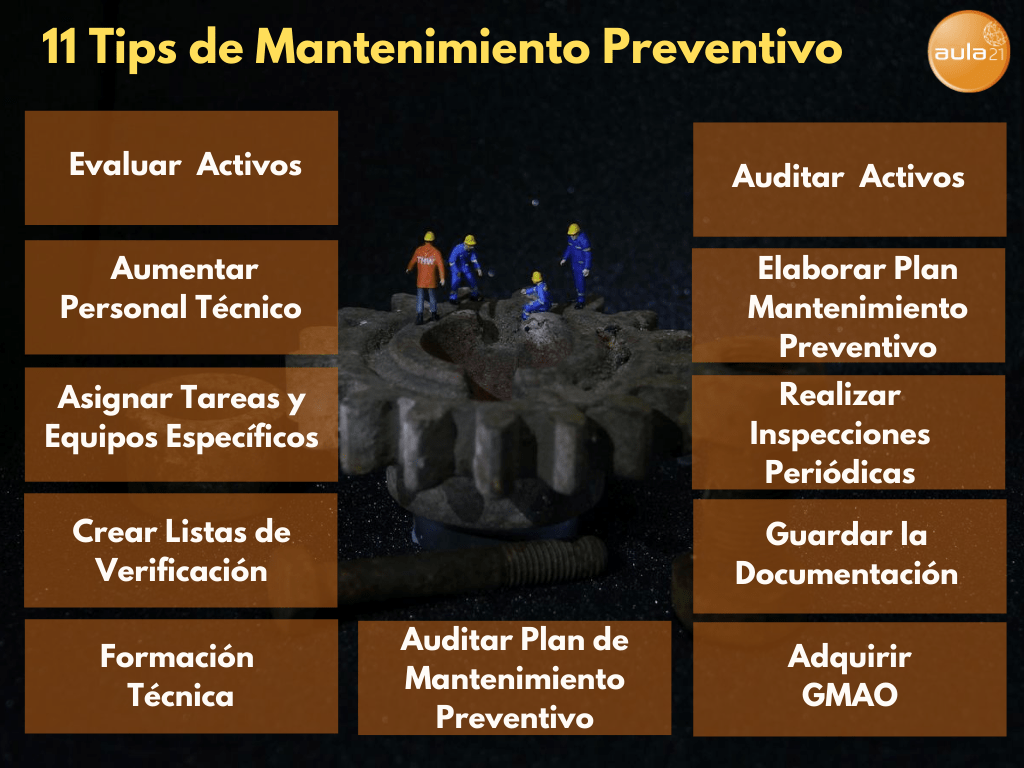 11 Tips de Mantenimiento Preventivo Industrial